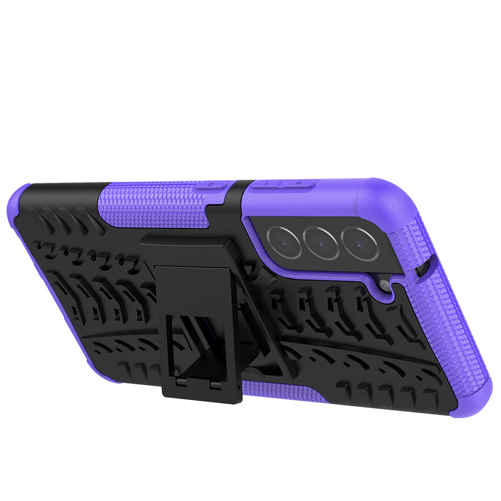 Samsung Galaxy S21 FE 5G Heavy Duty Case Purple
