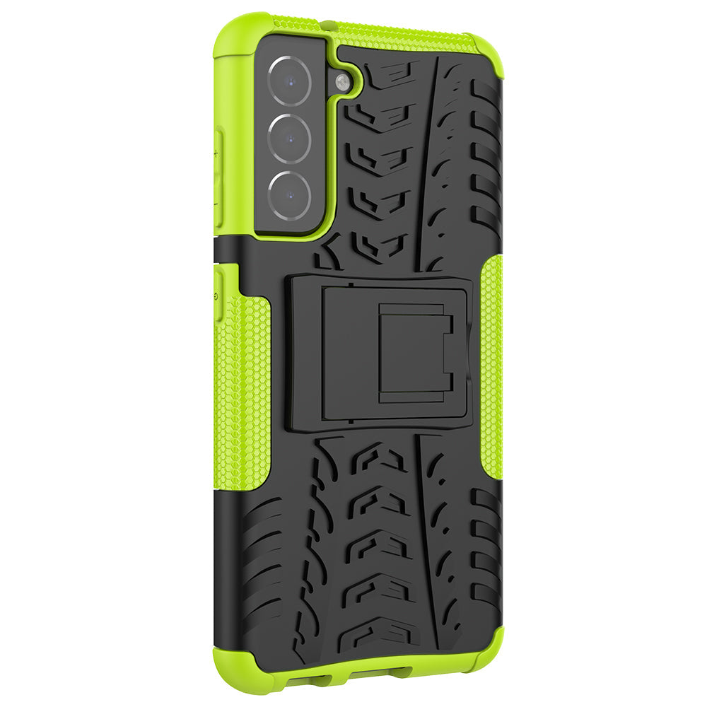 Samsung Galaxy S21 FE 5G Heavy Duty Case Green