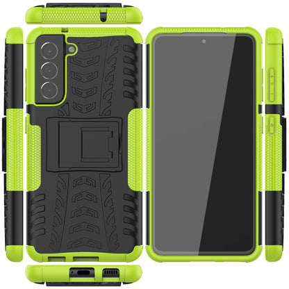 Samsung Galaxy S21 FE 5G Heavy Duty Case Green
