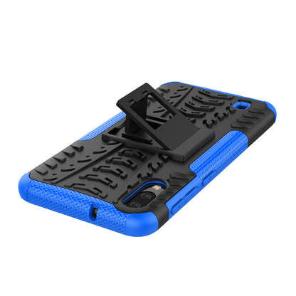 Samsung Galaxy A10 Heavy Duty Case Blue