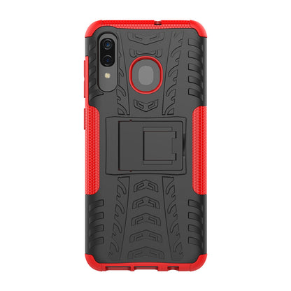 Samsung Galaxy A20/A30 Heavy Duty Case Red