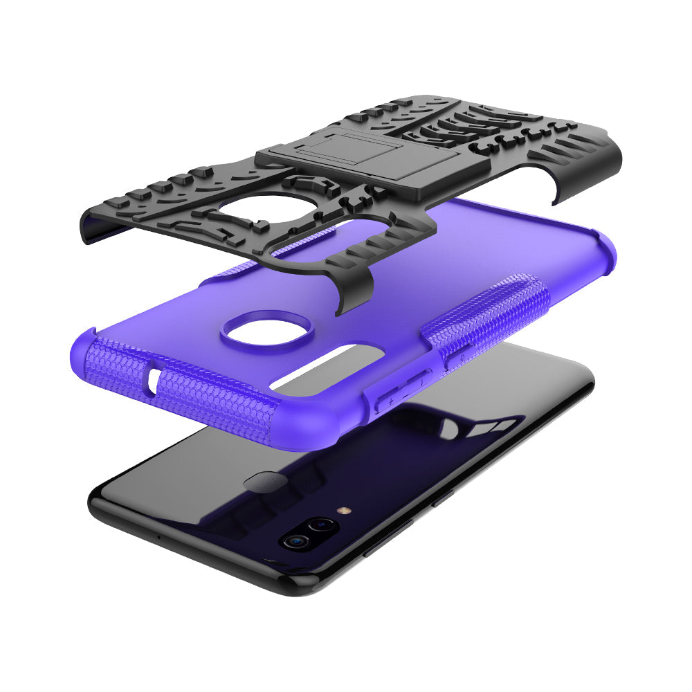 Samsung Galaxy A20/A30 Heavy Duty Case Purple