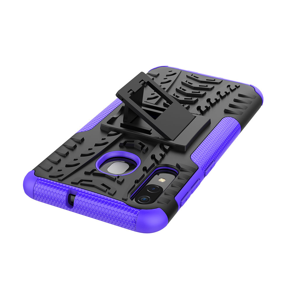 Samsung Galaxy A20/A30 Heavy Duty Case Purple