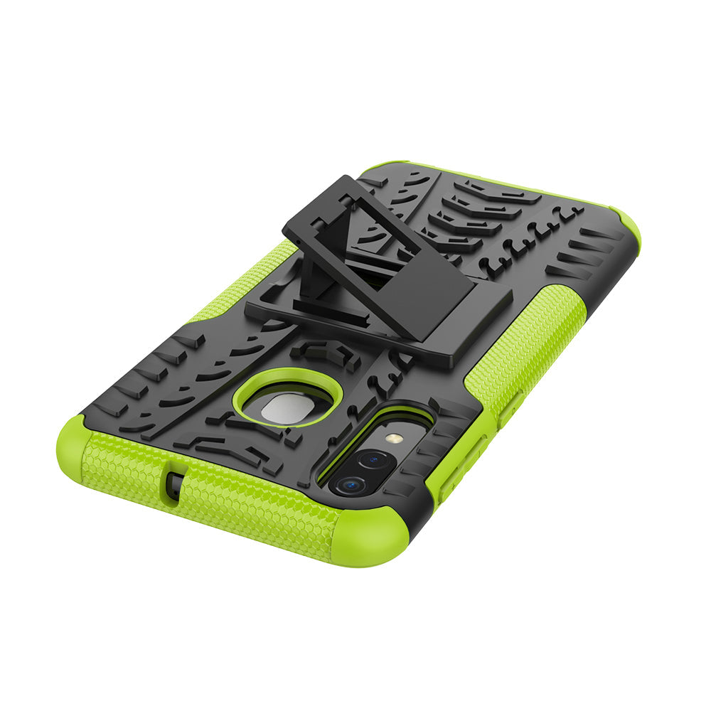 Samsung Galaxy A20/A30 Heavy Duty Case Green