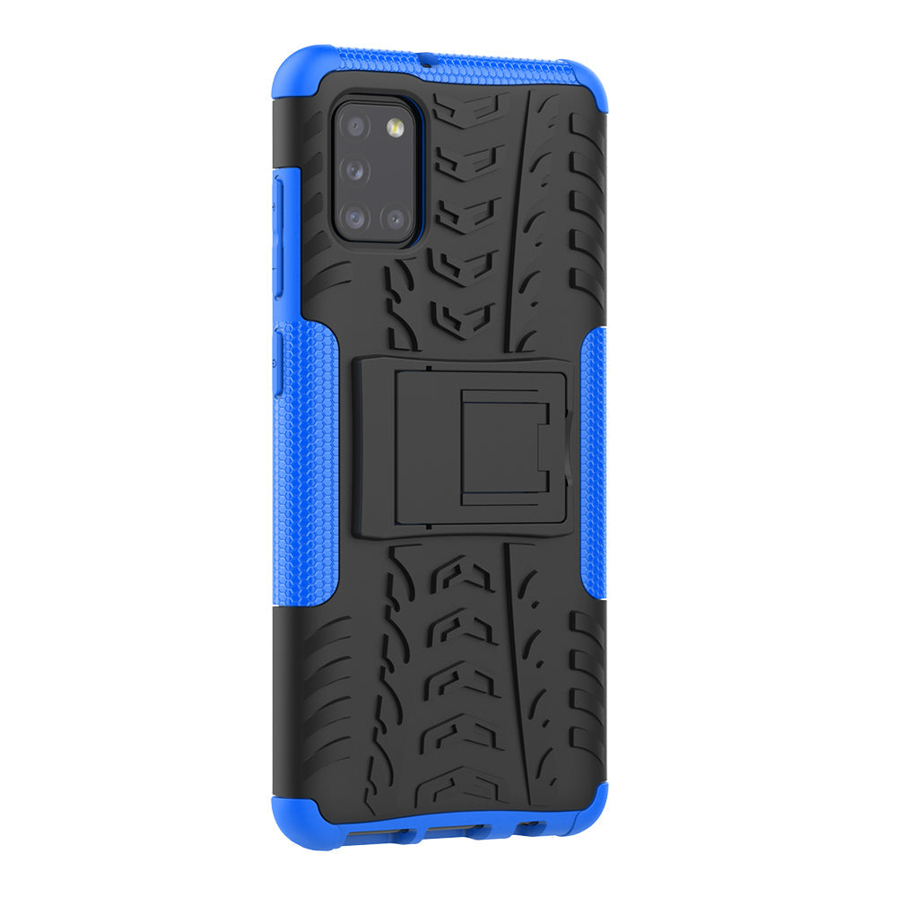 Samsung Galaxy A31 Heavy Duty Case Blue