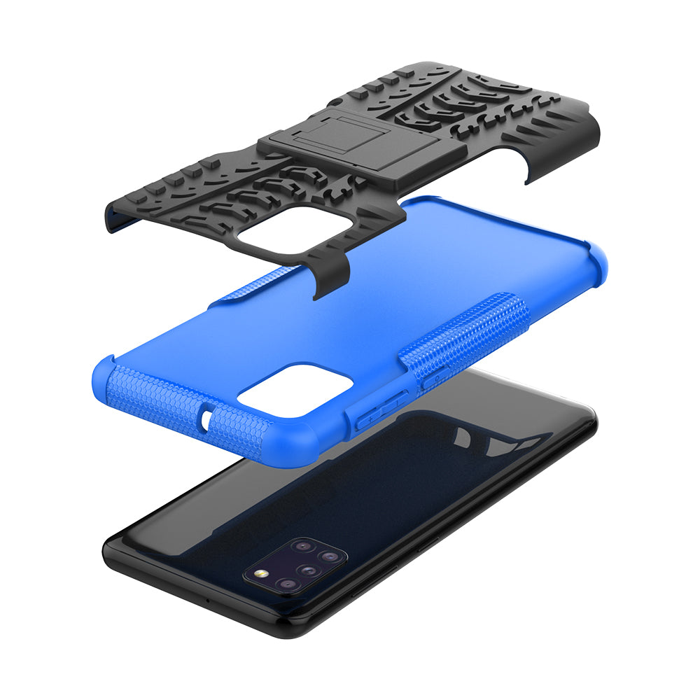 Samsung Galaxy A31 Heavy Duty Case Blue