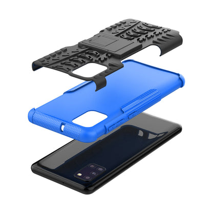 Samsung Galaxy A31 Heavy Duty Case Blue