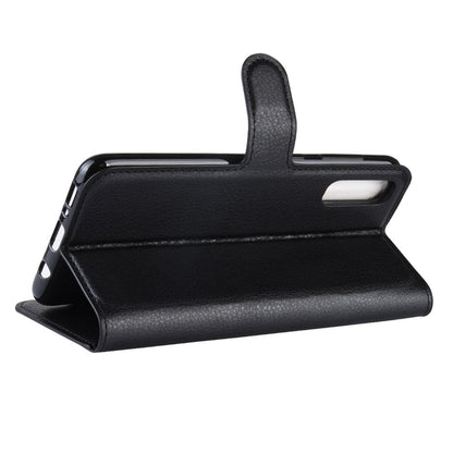 Galaxy A50 Pu Wallet Case [Black]