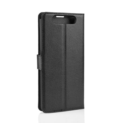 Galaxy A80/A90 Pu Wallet Case [Black]