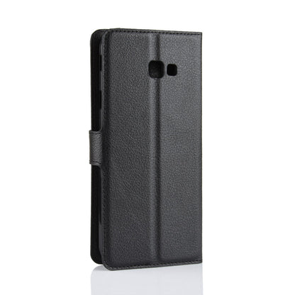 Galaxy J4Plus/J4+ Pu Wallet Case [Black]