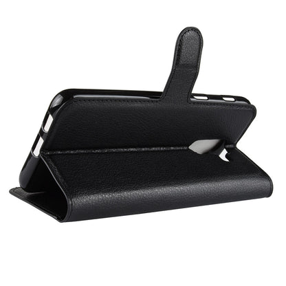 Galaxy J8 2018 Pu Wallet Case [Black]