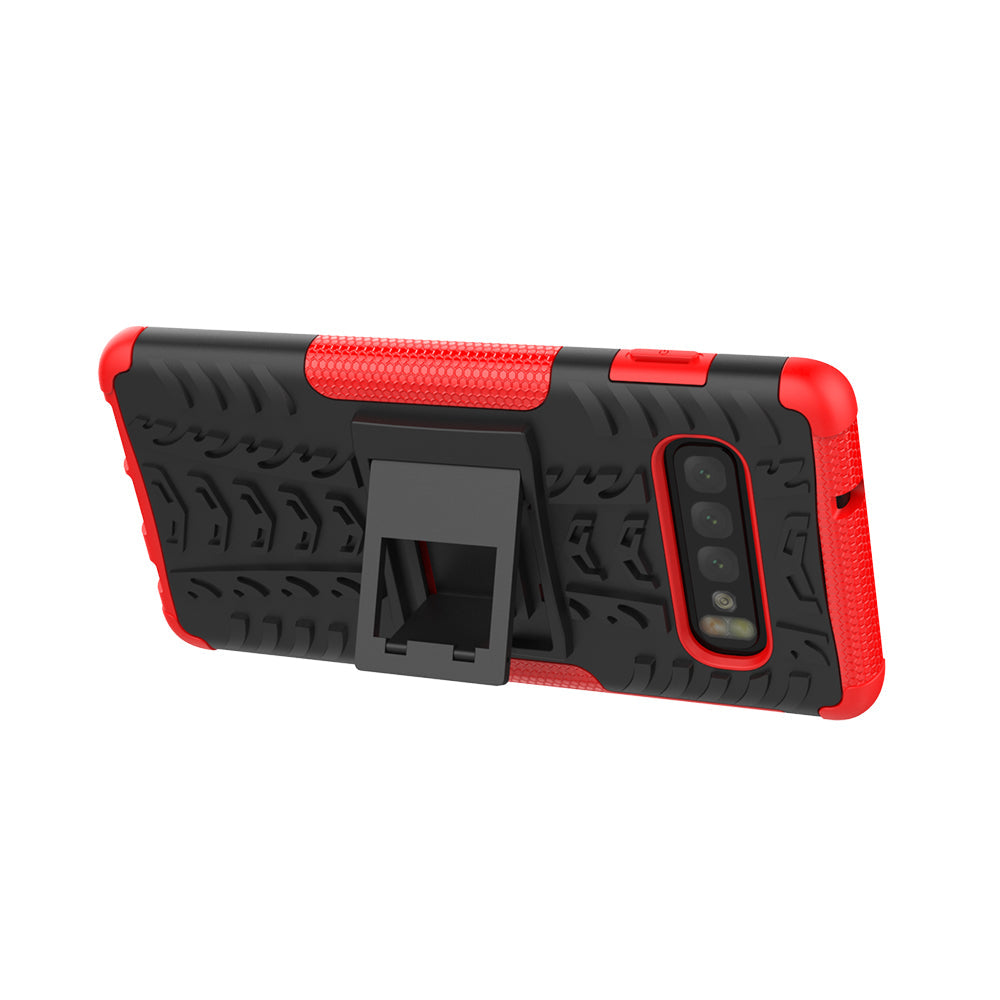 Samsung Galaxy S10 Heavy Duty Case Red