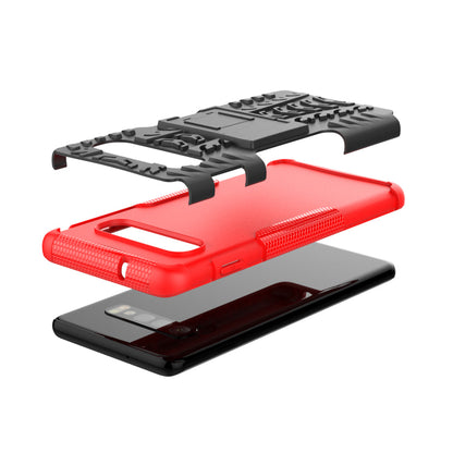 Samsung Galaxy S10 Heavy Duty Case Red