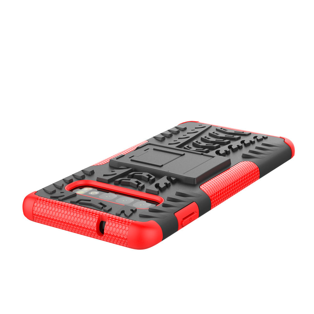 Samsung Galaxy S10 Heavy Duty Case Red