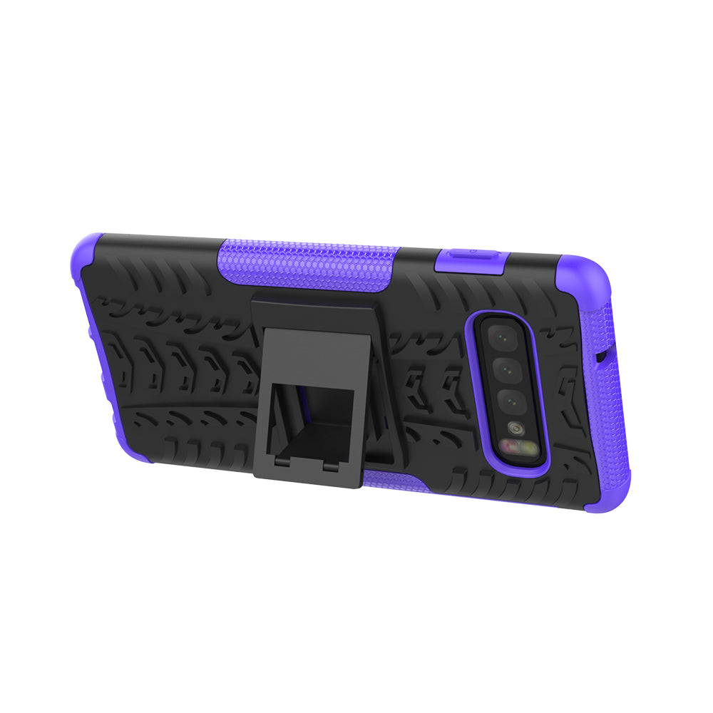 Samsung Galaxy S10 Heavy Duty Case Purple