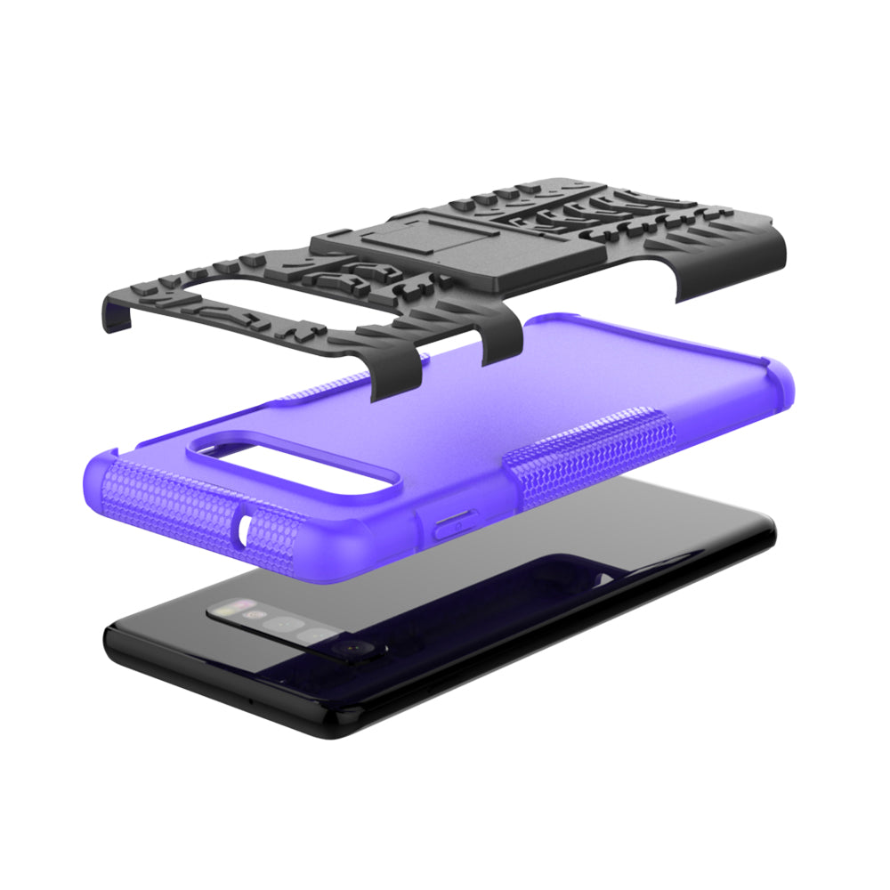 Samsung Galaxy S10 Heavy Duty Case Purple