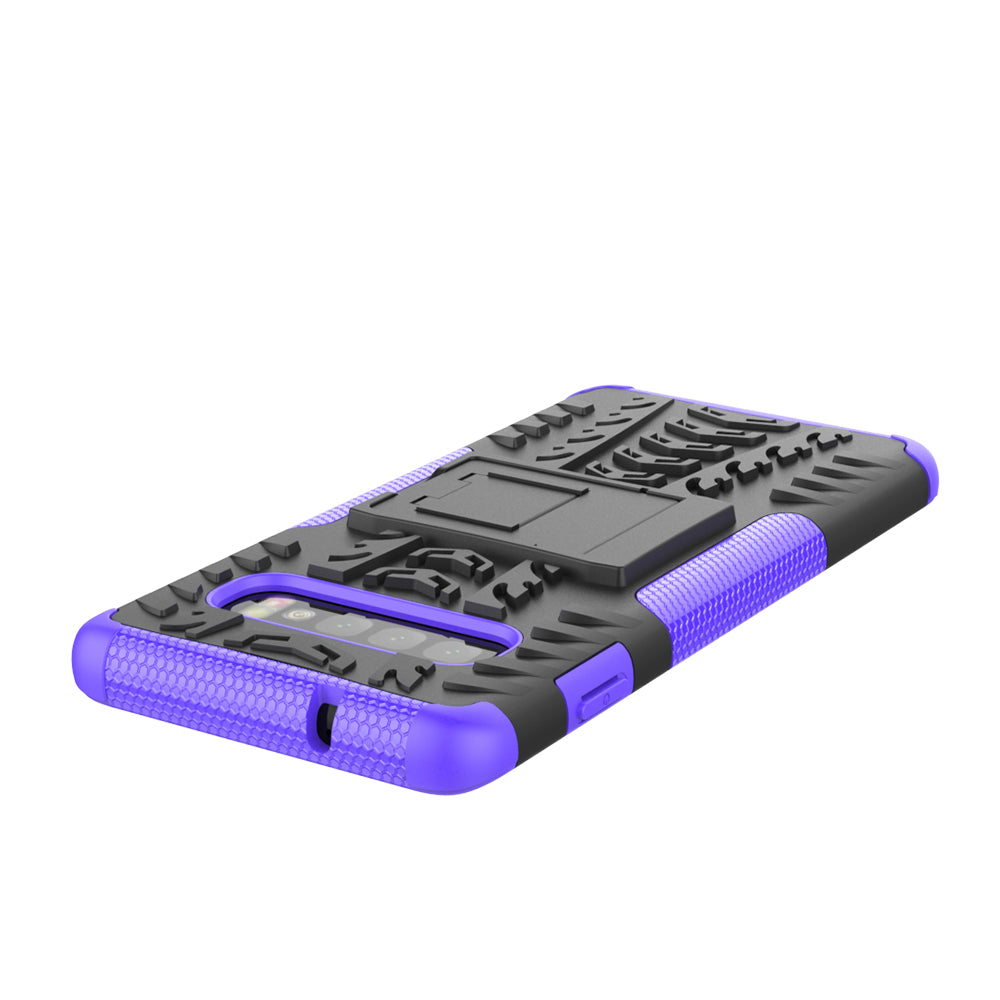 Samsung Galaxy S10 Heavy Duty Case Purple