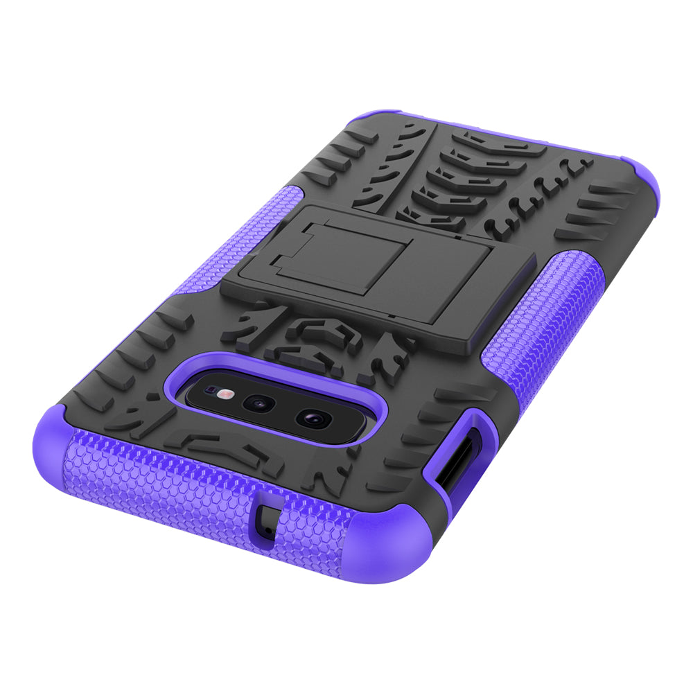 Samsung Galaxy S10E Heavy Duty Case Purple