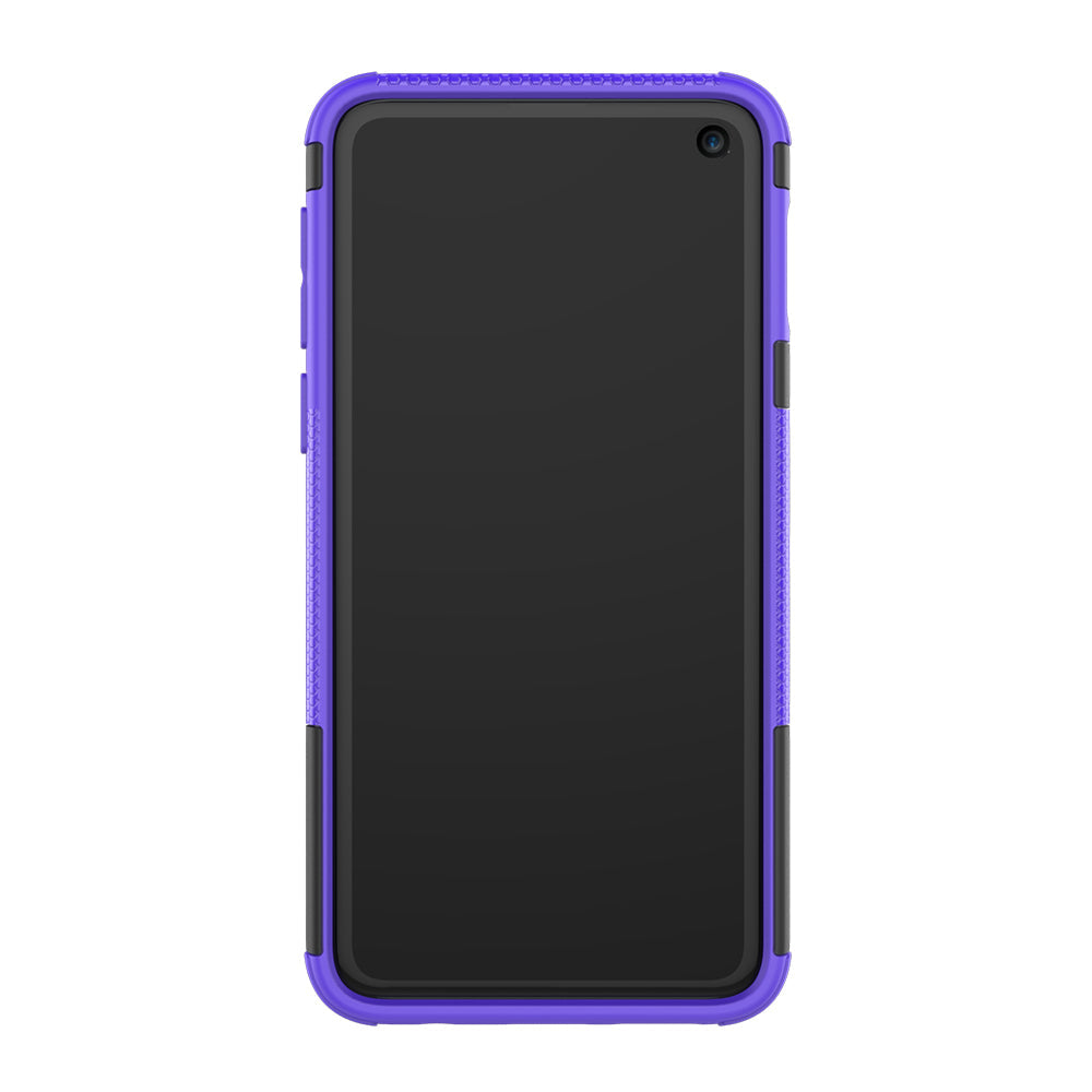 Samsung Galaxy S10E Heavy Duty Case Purple