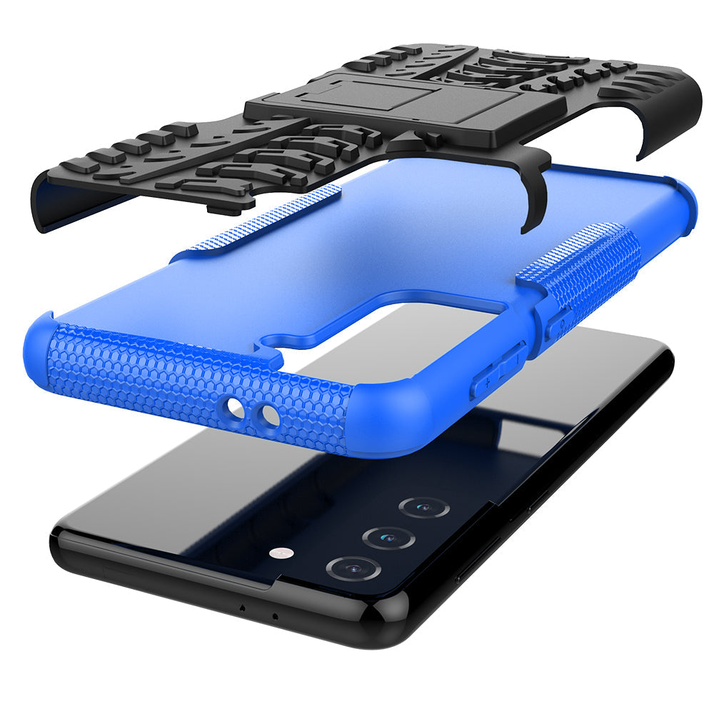 Samsung Galaxy S21 Heavy Duty Case Blue