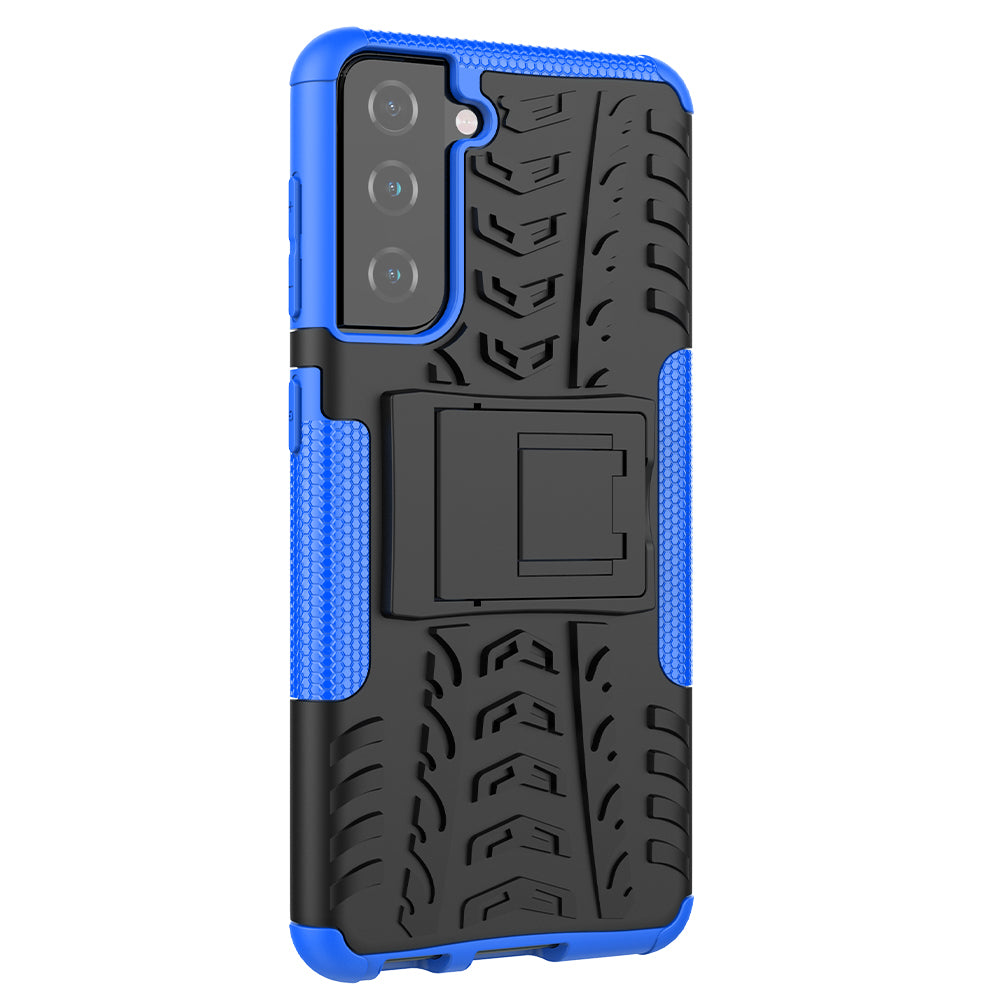 Samsung Galaxy S21 Heavy Duty Case Blue