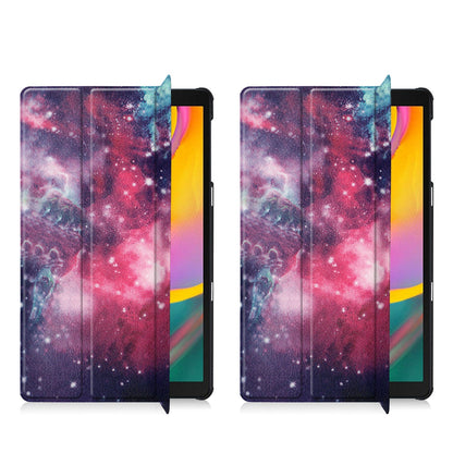 Galaxy Tab A 10.1 (2019) T510 Designer Tri-Fold Case [Galaxy]
