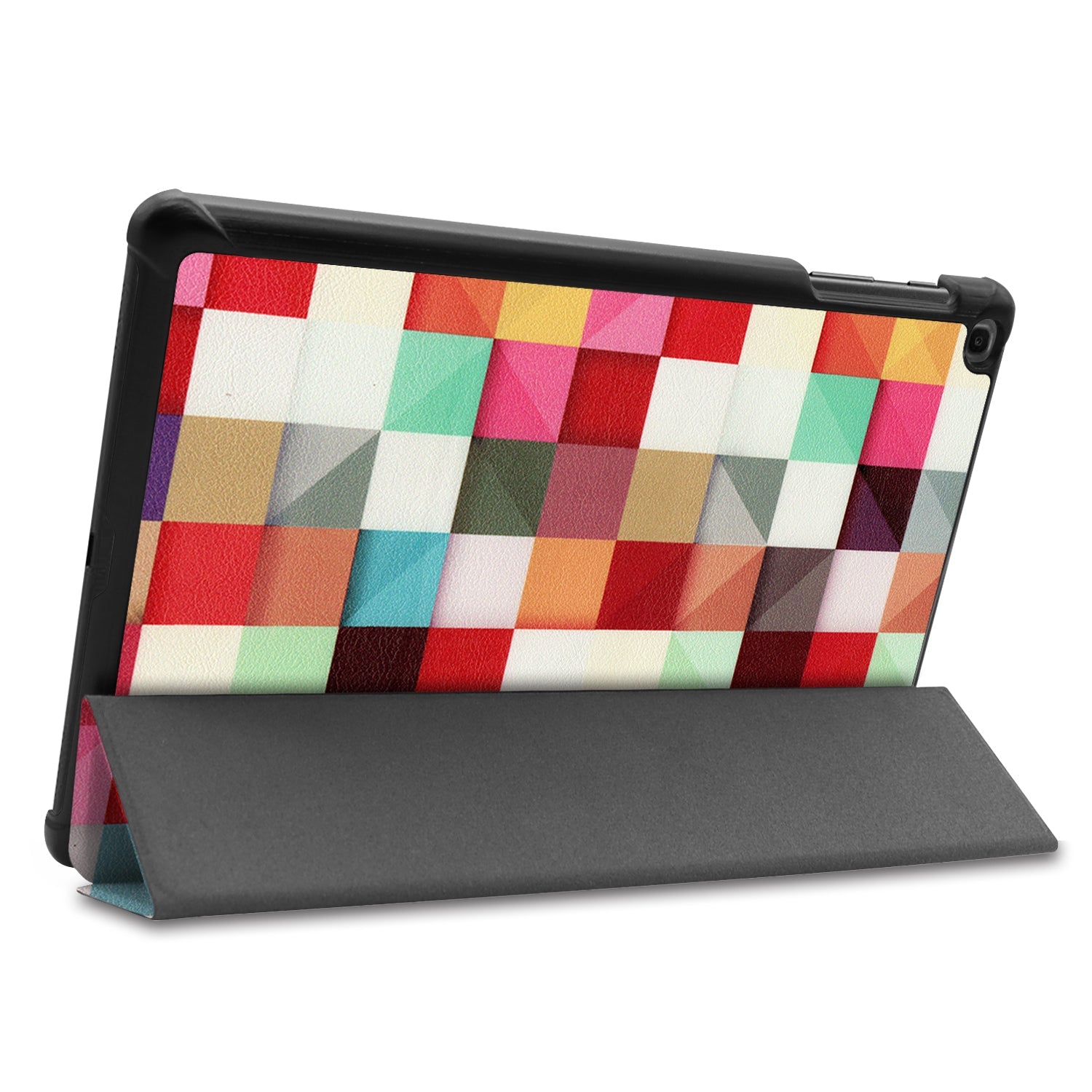 Galaxy Tab A 10.1 (2019) T510 Designer Tri-Fold Case [Cube]