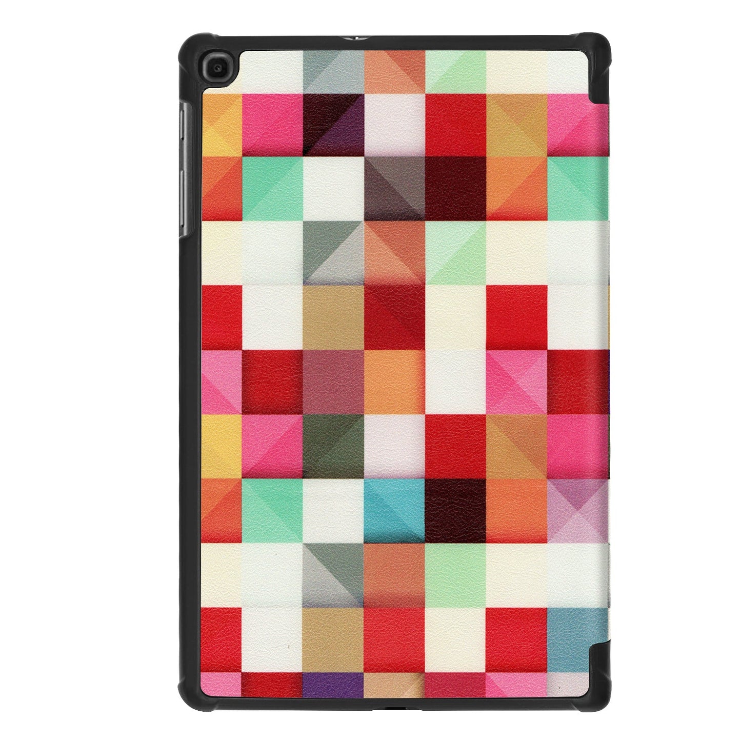 Galaxy Tab A 10.1 (2019) T510 Designer Tri-Fold Case [Cube]