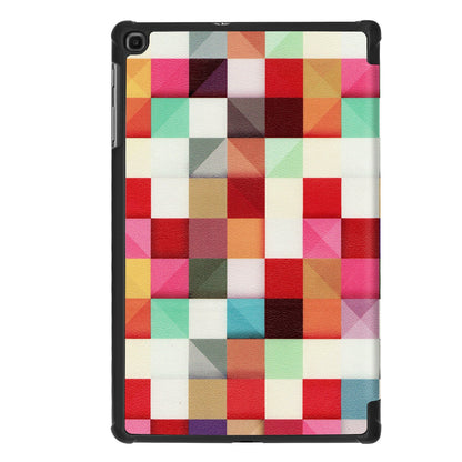 Galaxy Tab A 10.1 (2019) T510 Designer Tri-Fold Case [Cube]
