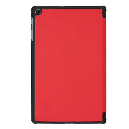 Galaxy Tab A 10.1 (2019) T510 Tri-Fold Pu Case [Red]