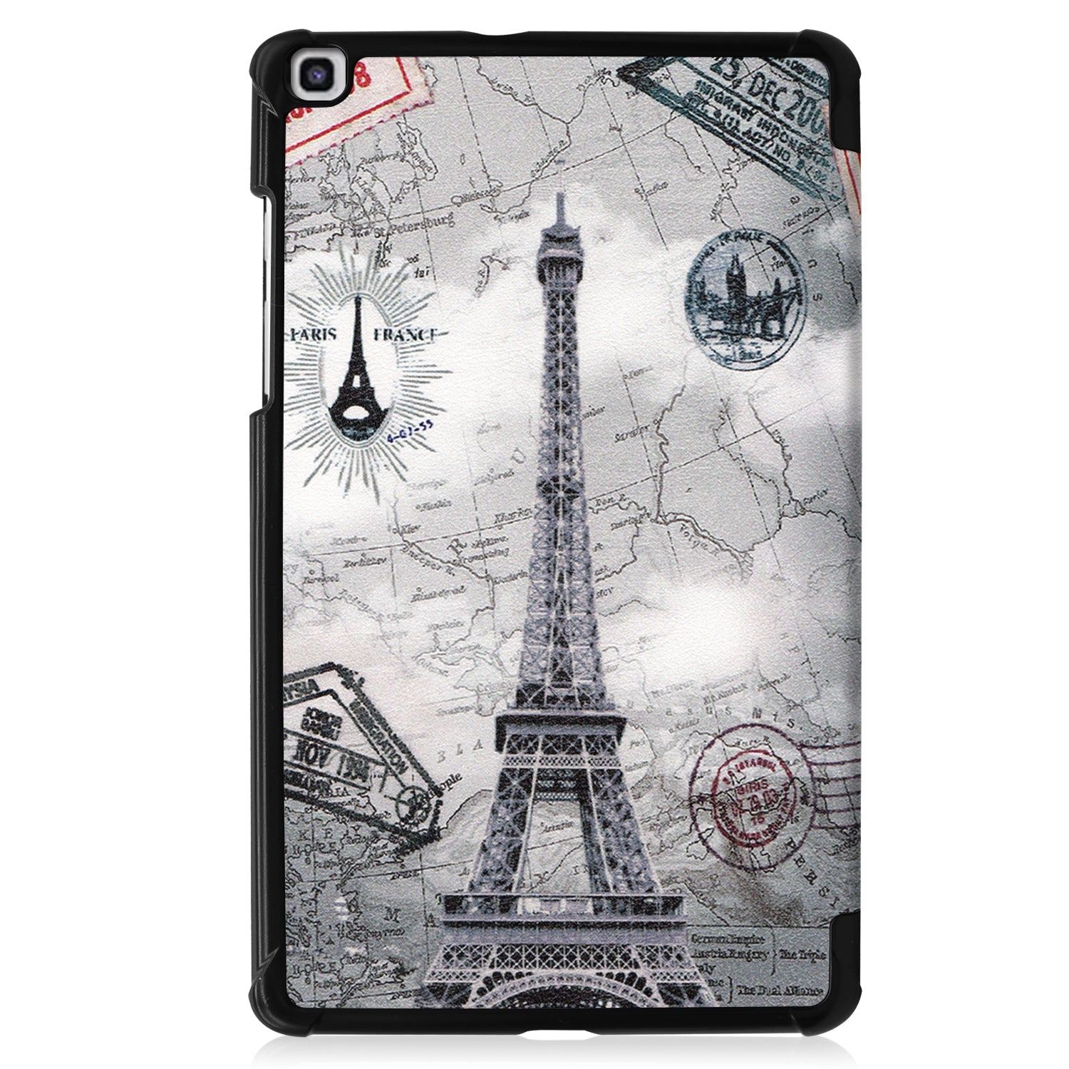 Galaxy Tab A 8.0 2019 T290 Designer Tri-Fold Case [Eiffeltower]