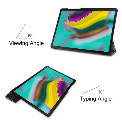 Galaxy Tab S5E T720 Designer Tri-Fold Case [Eiffeltower]