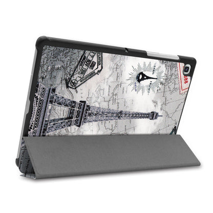 Galaxy Tab S5E T720 Designer Tri-Fold Case [Eiffeltower]