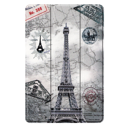 Galaxy Tab S5E T720 Designer Tri-Fold Case [Eiffeltower]