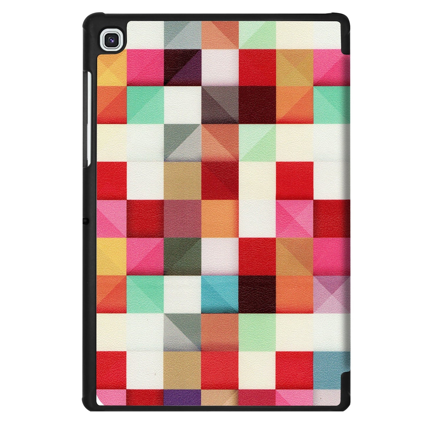 Galaxy Tab S5E T720 Designer Tri-Fold Case [Cube]