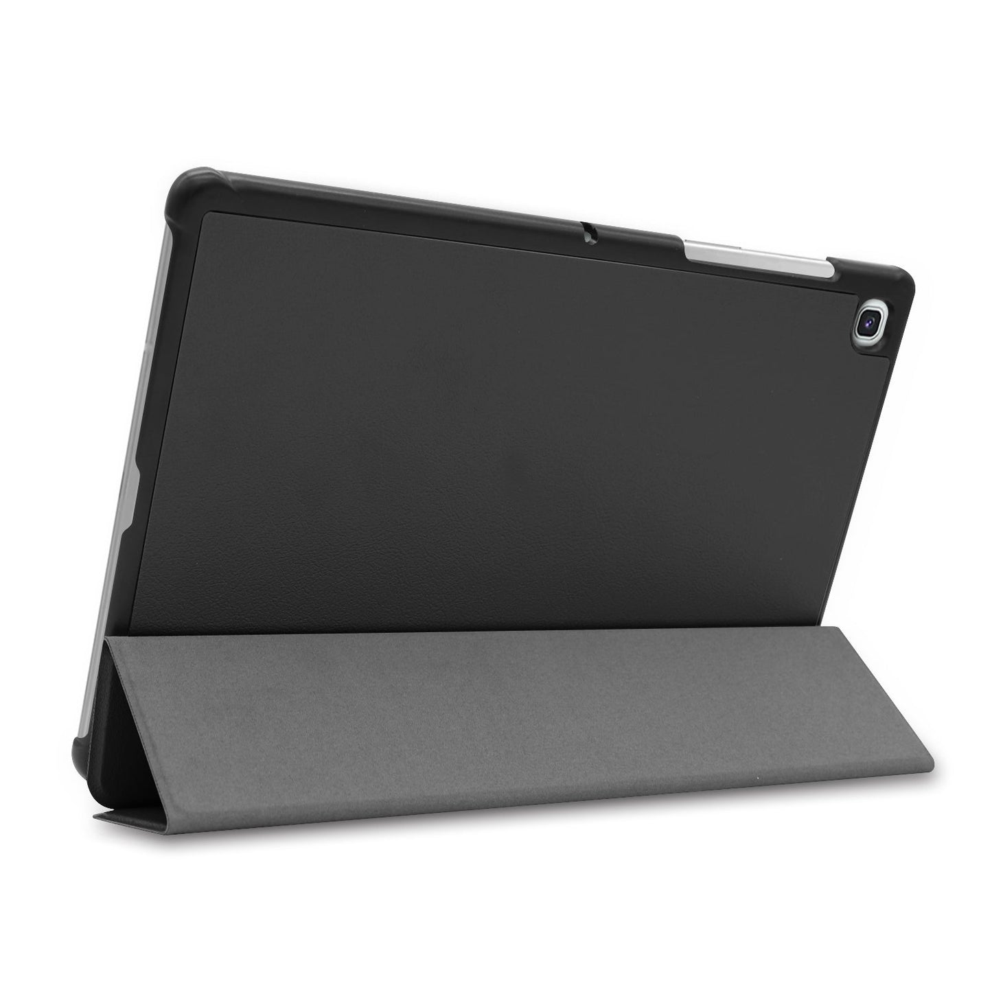 Galaxy Tab S5E T720 Tri-Fold Pu Case [Black]