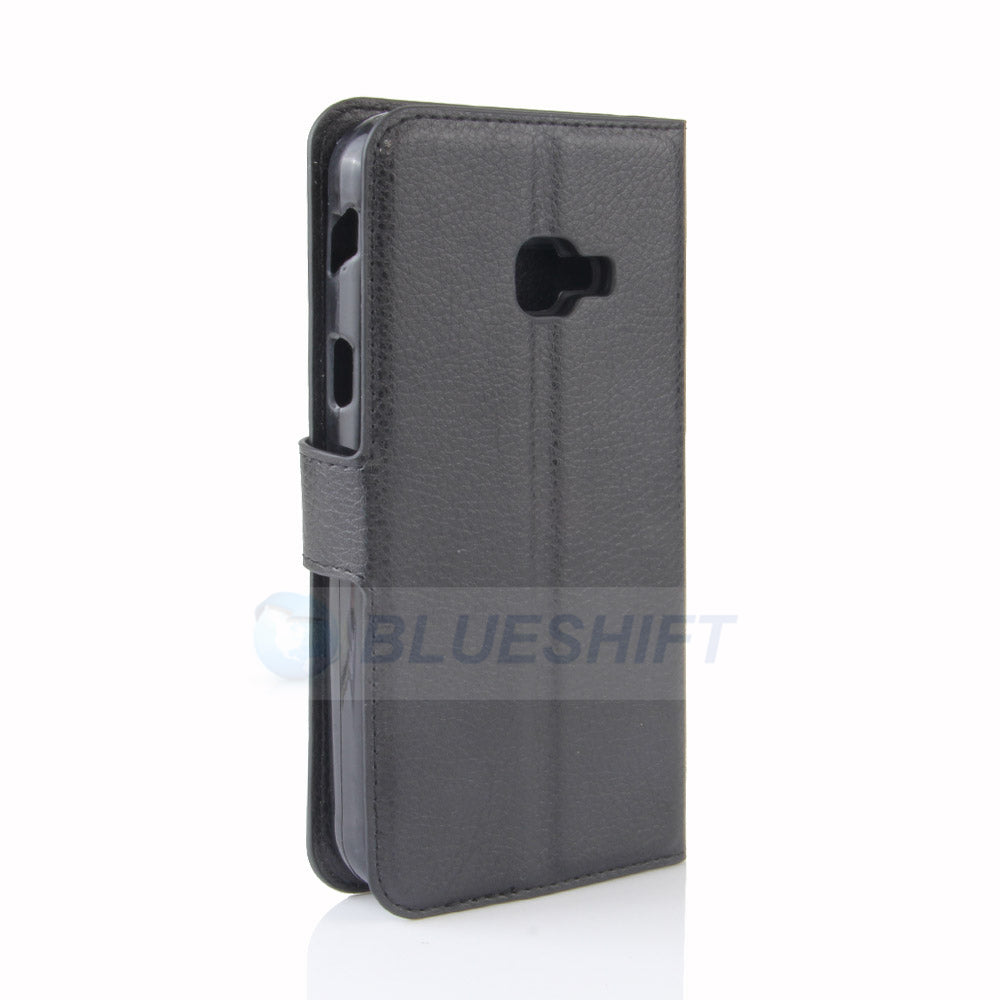 Galaxy Xcover 4 Pu Wallet Case [Black]