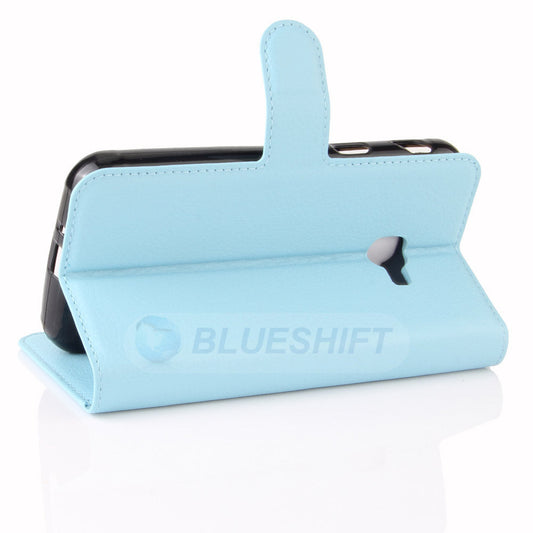 Galaxy Xcover 4 Pu Wallet Case [Lightblue]