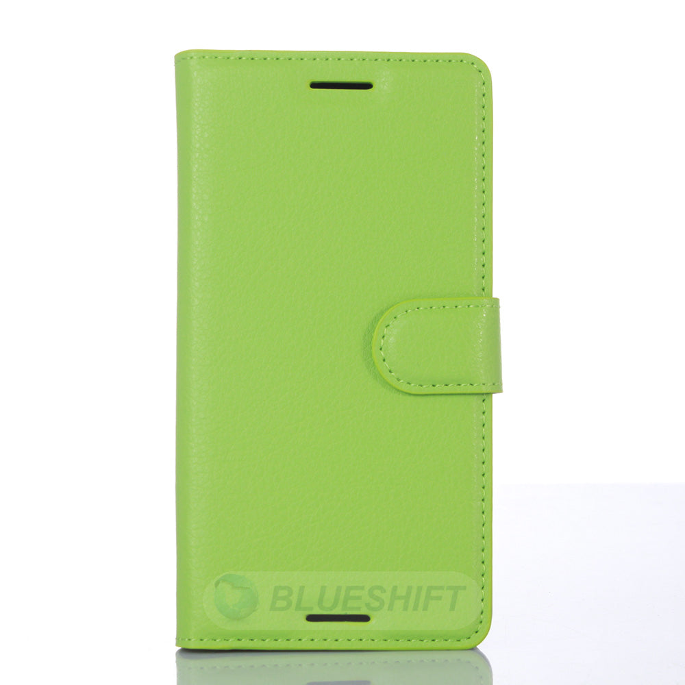 Sony Xperia X PU Wallet Case [Green]