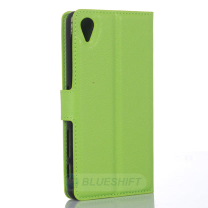 Sony Xperia X PU Wallet Case [Green]