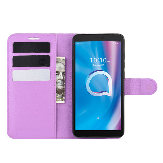 Vodafone Smart P11 Pu Wallet Case [Purple]