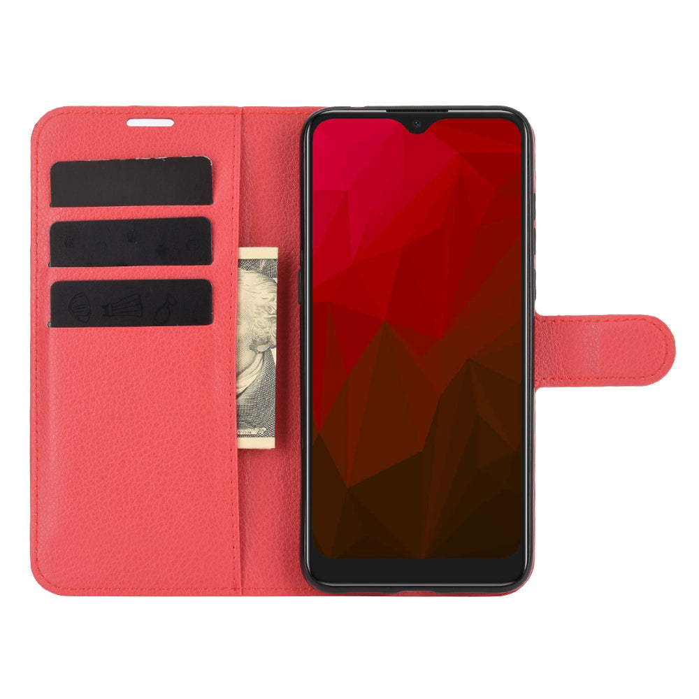 Vodafone Smart V11 Pu Wallet Case [Red]