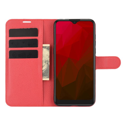 Vodafone Smart V11 Pu Wallet Case [Red]