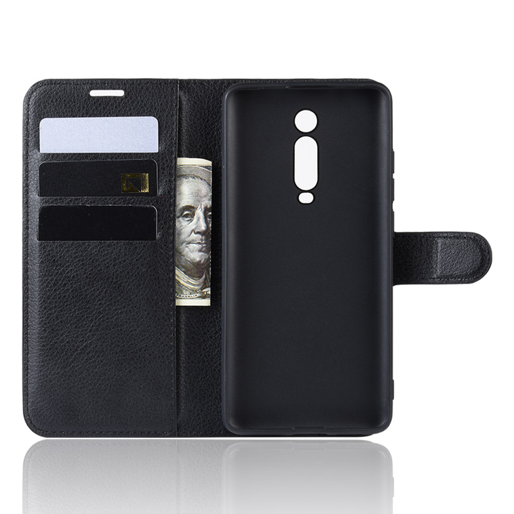 Xiaomi Mi 9T/9Tpro Pu Wallet Case [Black]