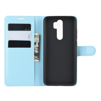 Xiaomi Redmi Note 8 Pro Pu Wallet Case [Lightblue]