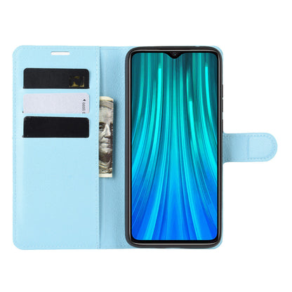 Xiaomi Redmi Note 8 Pro Pu Wallet Case [Lightblue]