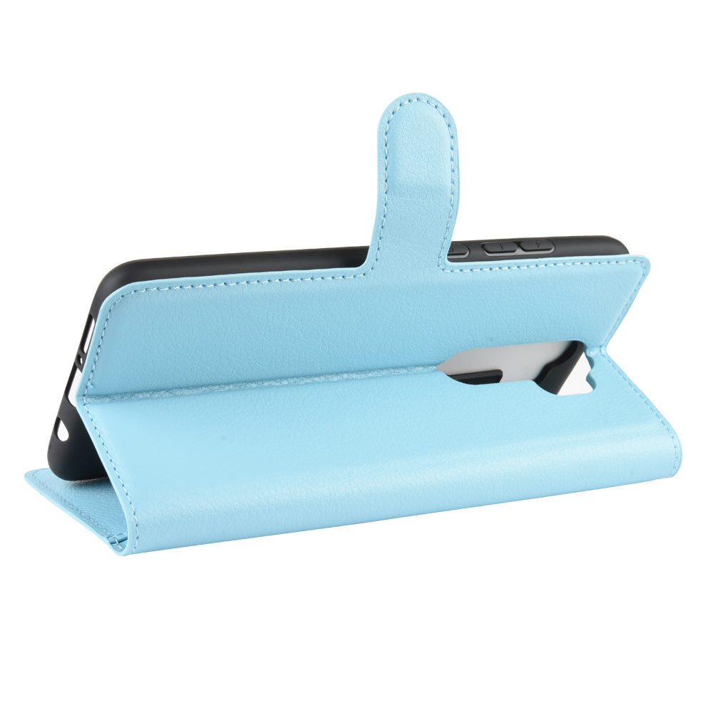 Xiaomi Redmi Note 8 Pro Pu Wallet Case [Lightblue]