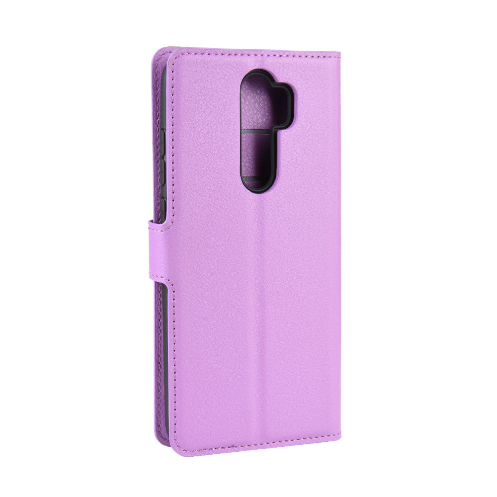 Xiaomi Redmi Note 8 Pro Pu Wallet Case [Purple]
