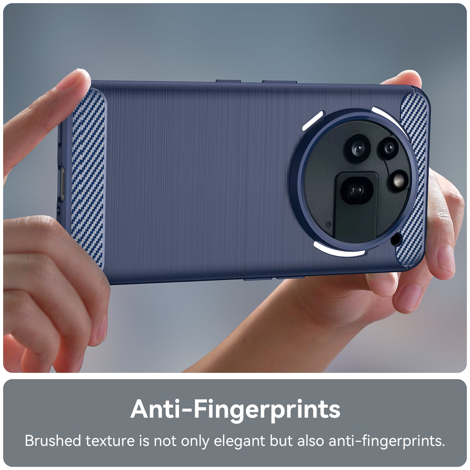 Nothing Phone (3A) Pro Carbon Fibre Case [Navy]