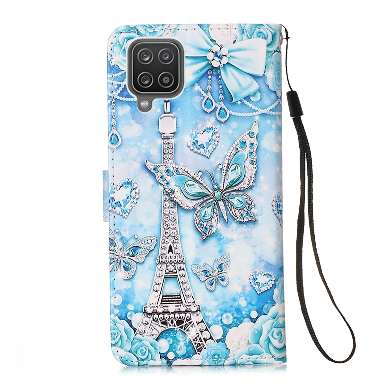 Samsung Galaxy A12 Designer PU Case EiffelTower